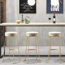 주식회사 노아 골드 바체어 아일랜드식탁의자 홈바의자 스툴, 0247바체어블랙