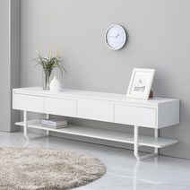 엘핀 LED 거실장 1500 / 1800 TV선반 TV다이 3colors, 엘핀 거실 협탁510, 우드, 단품