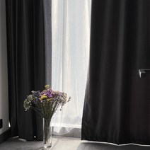 원단 폭 240cm 천장부터 바닥까지 한번에 가능한 촬영용 배경천 검정천 블랙천 휘장천 매대천 (원단 배경천 촬영천 촬영 배경지 유튜브 셀프촬영 천원단 인스타 배경지), 블랙