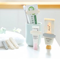 튜브링거 치약 짜개 3P 사이즈별 디스펜서 스퀴저 물감 염색약 선크림, 그레이