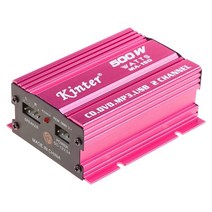 자동차우퍼 X7AE 미니 하이파이 500W 2 채널 스테레오 앰프 자동차 오토바이 핫, 한개옵션0