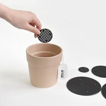 원형 조각 깔망 화분망 흙거름망 화분깔망 마이플랜트, 원형 조각 깔망 4호(10cm)