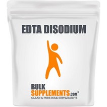 Bulksupplements.com EDTA 다이소듐 파우더 - 신장 지원 간 (500 그램), 기본