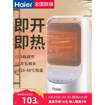 니아이몰 팬히터 온풍기 캠핑용 원룸 미니 사무실, 화이트 실버 ver1