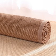 다다미 대나무 거실 대자리 카페트 매트 타타미 장판, 150 x 210cm (진한색) 두께 1.3