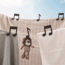 인테리어 음표집게 클립 사진전시 2P 집게클립 집기 학용품 필수품 서류집게 바인더