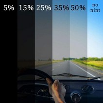 고방유리시트지 망입유리 그라데이션시트 VLT 5-15-25-35-50% 블랙 자동차 윈도우 포일 틴트 틴팅 자체 접착 필름 홈 유리 태양 UV 프로텍터 스티커, 50x500cm, VLT 50