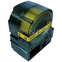 MDG1815 엡손 테이프카트리지 SC36Y(36mm Yellow Black) 사무기기/라벨프린터/카트리지/라벨, 리뮤 본상품선택