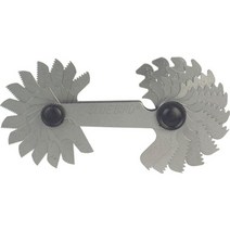 모두숍W71BD6C 피치게이지 BD156 0.25-6.0mm 400-1779 나사산게이지 나사산측정 기 피치측정기