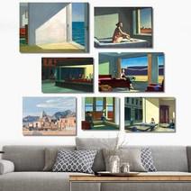 에드워드 호퍼 그림 액자 No13~24 프레임 3호(27x19cm), 13. Railroad Sinset/프레임액