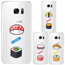 SOL 쏠 오이시 스시 투명 젤리케이스 H200, 참치초밥, 없음