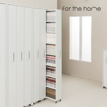 포더홈 세이버 슬라이딩 일반 만화 수납 책장, 3)높은 만화책장[우형]_화이트그레이