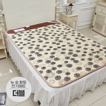 일월 NEW 황마루 숯 온열매트 2인용 IW-FD11, 더블(140 x 200 cm)