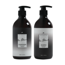 새치 커버 염색 염모 컬러 샴푸 임산부 약산성 지성 블랙 샴푸 500ml 컨디셔너, 03. 므지개 세트 (1+1)