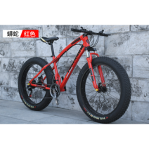 풀샥 MTB 자전거 고급 오프로드 두꺼운 타이어, 디자인 4_27단_26 인치