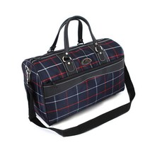 1박2일용 체크무늬 럭셔리 보스턴백 기내용보스턴백 2박3일가방 짐백