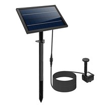 물레방아 오줌싸개동상 작은 연못 만들기 분수대 설치 태양열 분수 펌프 키트 업그레이드된, 8w