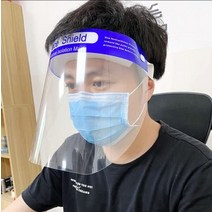 30-1000장 세트 페이스 쉴드 투명 페이스 가드 간이 방호면 페이스 가드 방재면 페이스 쉴드 페이스 가드 투명 방재면 클리어 비말 방지 페이스 커버 페이스 마스크 페이스쉴드, 500