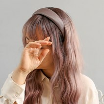핸드메이드 두꺼운머리띠 윤아머리띠 안아픈머리띠