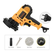 차량광택기 700W 연마 기계 전기 샌딩 왁싱 자동차 폴리 셔 220V 조정 가능한 속도 도구, 04 Yellow Set1_01 미국