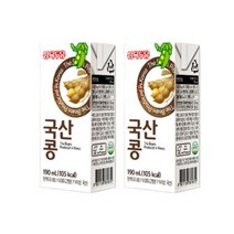삼육두유 국산콩, 190ml, 48팩