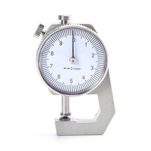 [무료배송]다이얼 두께 게이지 0-10mm/ 0-20mm 가죽 종이 두께 측정기 가죽 필름 종이 측정 도구 두께, B1-0-10mm