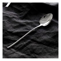 [에르드마] 스틱 실버유광 티 스푼, 색상:실버유광