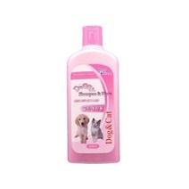 강쥐 간식 도기 샴푸 & 린스 일반애완용 400ml 발비누, 1
