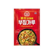 해표 부침가루, 1kg, 6개