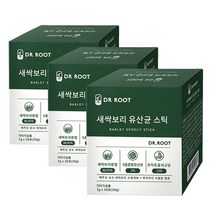 닥터루트 새싹보리 유산균 스틱, 30개입, 3박스