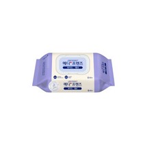 메디프렌즈 와이드 엠보싱 대형 물티슈 캡형 60매 10팩 환자용 청소용 대용량