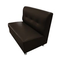 대성쇼파 등받이 단추장식 모던 대기 쇼파 2인용 1000mm, DS 111(진한 초코)
