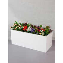 스테인리스 직사각형 직사각 긴화분 화분 거치형, H번 스타일