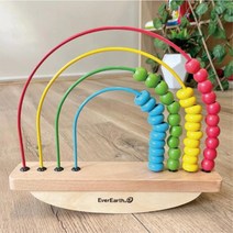 유아 숫자세기 교구 구슬옮기기 소근육 셈놀이 3세 6살 두돌선물 4세 두뇌발달 숫자교육