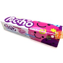 유에이치에이 푸쵸 스틱캔디 그레이프, 50g, 7개