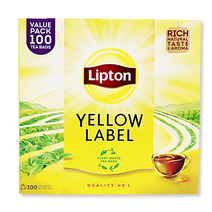 립톤 옐로우라벨 홍차 (2gx100T), 12개, 100매입, 200g