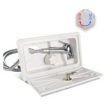 [오너클랜] 카라반 캠핑카 외부 샤워기 외부 수전 냉 온수 겸용, 상세 설명 참조, 제이비컴퍼니 본상품선택