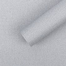 새로고침 만능풀바른벽지 합지 LG49534-7 포근패브릭 쿨그레이, 일반풀바른벽지