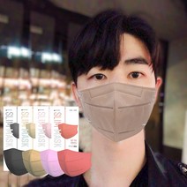 피앤씨 KF94 슬림 마스크 대형 화이트 블랙 50매