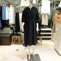 앙탈 여성차이나퍼프소매셔츠원피스(0019 6317)