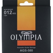 Olympia - 80/20 Bronze Acoustic / 어쿠스틱 스트링 012-053 (AGS580), *