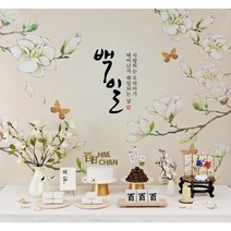 [판매상품] 아기이름 엽서 제작 백일 첫돌 상차림 셀프백일상 소규모 돌잔치 백일잔치 예약 반납없는 판매상품입니다, 01.보담 세트