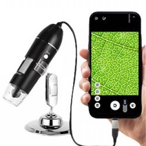 휴대폰현미경 현미경 돋보기 확대렌즈 피부미용 모발관리 피부관리 USB 타입 디지털 CMOS센서 PC 노트북 휴대폰 사용 1000X USB현미경