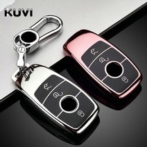 벤츠키케이스 프로모션 TPU 자동차 키 케이스 메르세데스 벤츠 A B C E S 클래스 W204 W205 W212 W213 W176 GLC CLA AMG W177 액세서리, A Style pink