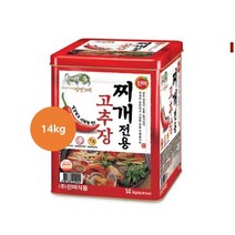 진미 찌개전용고추장14kg, 1개