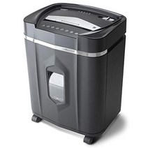 Aurora AU1640XA Anti-Jam 16 Sheet Crosscut Paper/CD and Credit Card/ 5 Gal Pullout Basket Shredder, 1