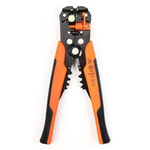 전선 스트리퍼 까는 기계 피복 피복기 탈피기 awg 10-240.2-6mm 자동 와이어 스트리핑 도구절단 플라이어 도구에서 와이어 스트립을 위한 절연 와이어 스트리퍼 조정, d1-오렌지