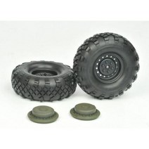 1/12 스케일 크로스 RC CROSSRC 오프로드 트럭 바퀴 및 타이어 97400502 97400503 8x8 8WD BC8 2 개, wheels and tires