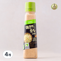 라이브잇 풀무원 아몬드 호두드레싱 225g 4개, 60개