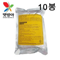 베이킹파티 햇방아 우리쌀식빵믹스 380gX10봉 이스트포함, 박스10개입